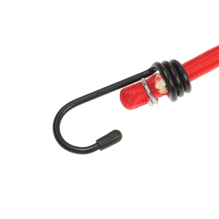 Резинка для крепления багажа  Резинка для крепления багажа "Паук" 100 см, d8 мм, металлические крючки, набор 4 шт