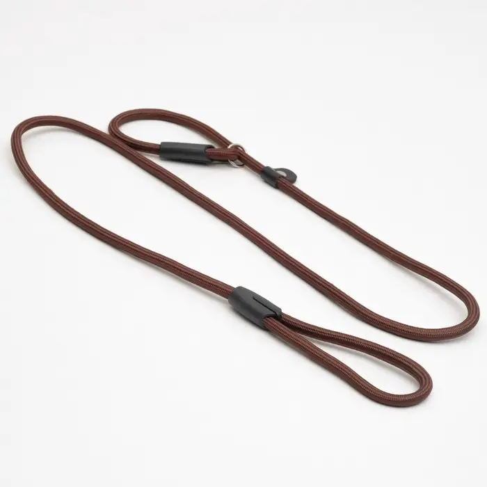 Ринговка для собак, 130&times;0.8 см, коричневая