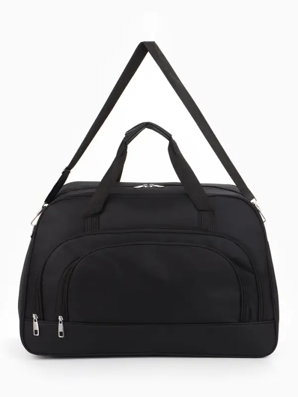 Сумка дор Отдых, 53*23*34, отд на молнии, 2н/кармана, дл ремень, черный