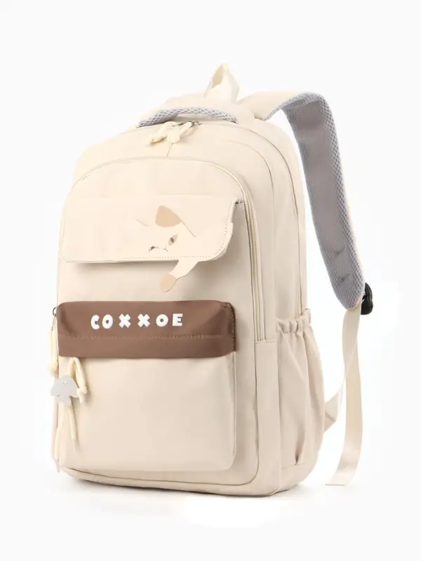 Рюкзак 31*13,5*45 см 2 отд. 5 н/карм.кошка слив