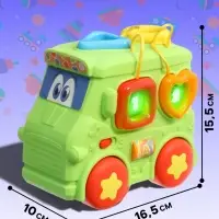 Музыкальная игрушка &laquo;Автобус&raquo; световые и звуковые эффекты