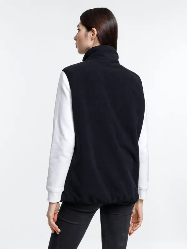 Жилет флисовый унисекс Nesse, черный, размер M/L Жилет флисовый унисекс Nesse, черный, размер M/L