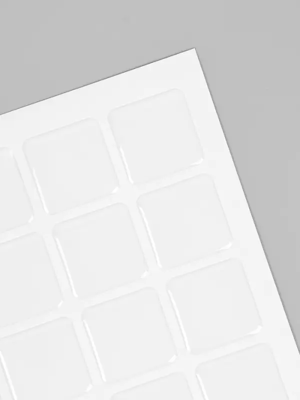 Стикеры 3D заготовки 50 шт., 2.5&times;2.5 см