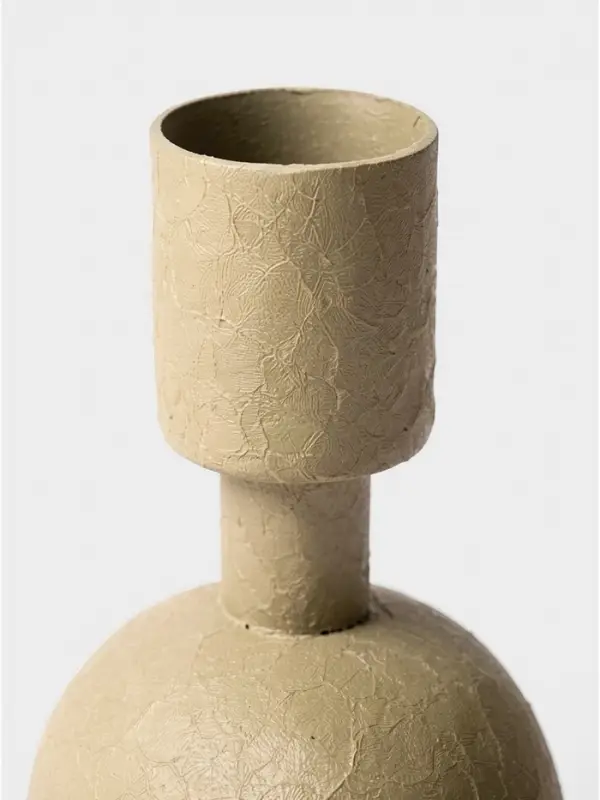 Подсвечник на 1 свечу &laquo;Кипарис&raquo;, с 1 сферой, 7.5&times;7.5&times;11.5 см