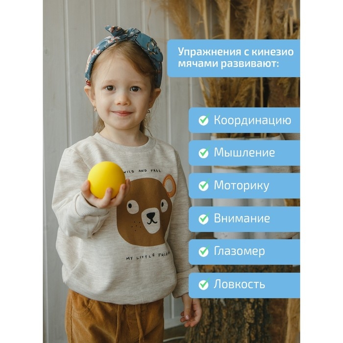 Кинезиологический мяч, набор 10 шт. Кинезиологический мяч, набор 10 шт.