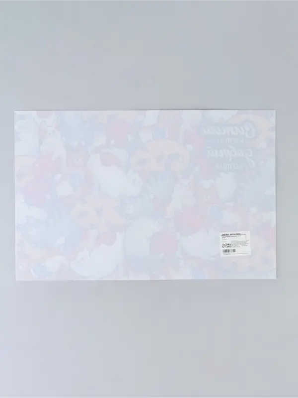 Коврик под миску &laquo;Сытый котик&raquo; 43&times;28 см
