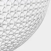 Салфетки сервировочные на стол Доляна &laquo;Сфера&raquo;, d=35.5 см, 4 шт., серебряные