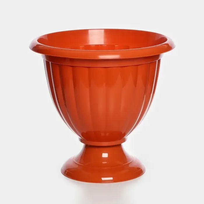 Вазон для цветов &laquo;Жасмин&raquo;, 18 л, d=43 см, h=30 см, коричневый