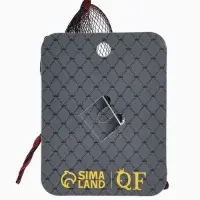 Брошь &laquo;Стрекоза&raquo; плетёная, цвет бордово-чёрный