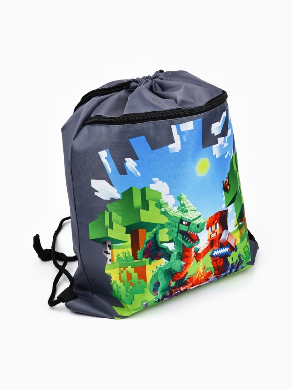 Мешок для обуви  Мешок для обуви "Гейм", 2 секции, 41х31 см