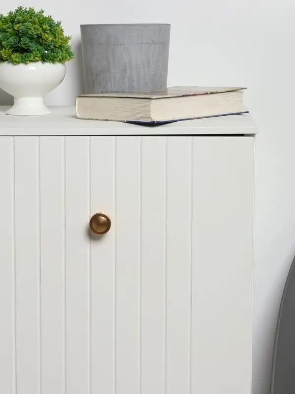 Ручка-кнопка CAPPIO PK324, d=30 мм, цвет золото, 8 шт.