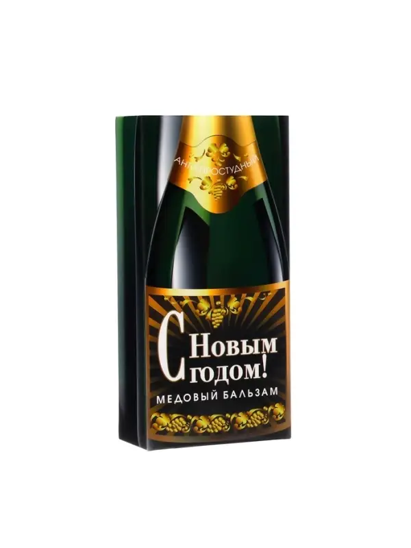 Новогодний безалкогольный алтайский медовый бальзам на травах Vitamuno &laquo;Анти-простудный&raquo;, 250 мл