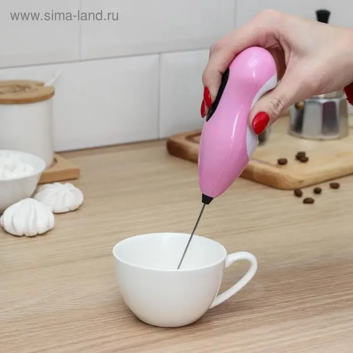 Капучинатор Доляна &laquo;Обжорка&raquo;, 22&times;5&times;4 см, МИКС