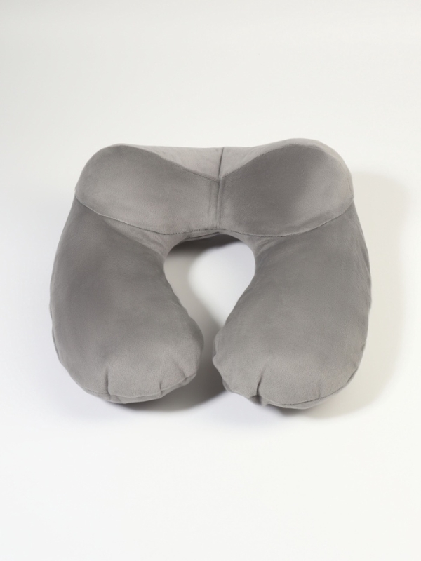 Подушка-воротник надувная 31*31см серый накл OT Подушка-воротник надувная 31*31см серый накл OT