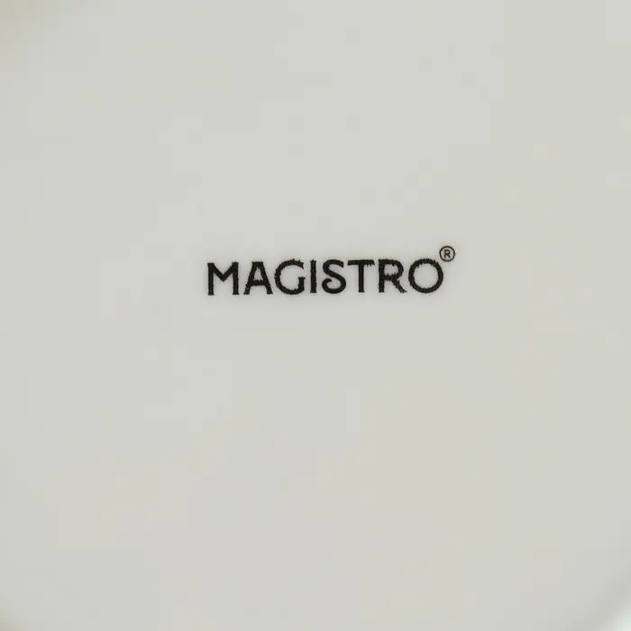 Блюдо фарфоровое для подачи Magistro «Церера», 18,2×16,3 см, цвет белый Блюдо фарфоровое для подачи Magistro «Церера», 18,2×16,3 см, цвет белый