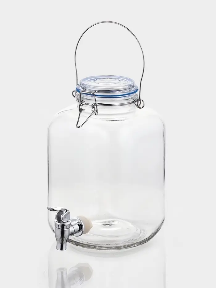 Диспенсер для напитков с краном и бугельным замком "Бугель" 11,5х17 см Диспенсер для напитков с краном и бугельным замком "Бугель" 11,5х17 см