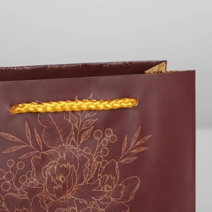 Пакет подарочный ламинированный, упаковка, &laquo;Ты совершенна&raquo;, S 15 х 12 х 5,5 см