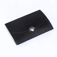 Конверт для подарочного сертификата, с тиснением, чёрный, 10.5×7 см