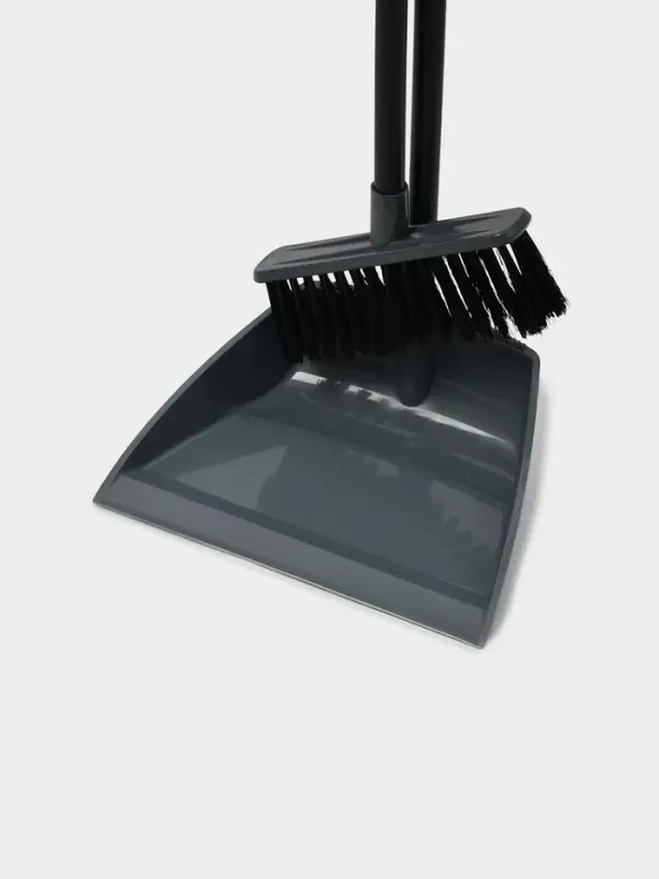 Щётка для пола с совком Etna, серый