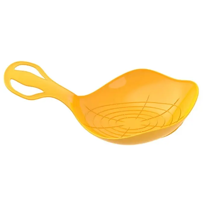 Санки-ледянки «Скороход», желтые 65х42см