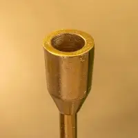 Подсвечник "Доблесть" алюминий 8х8х24,5 см