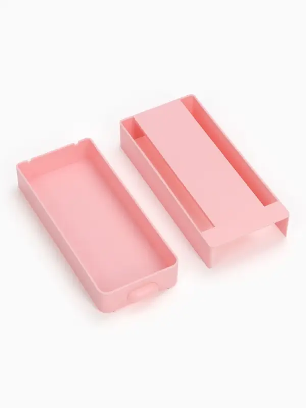 Ящик для хранения, скрытый потайной под стол, 20&times;9&times;4 см, розовый