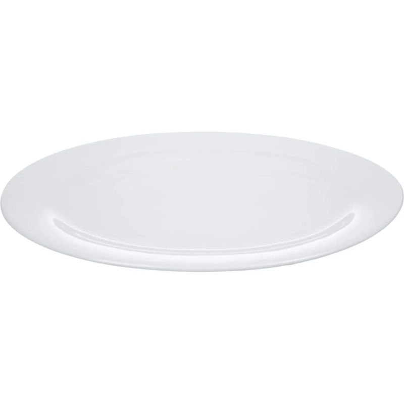 Блюдо овальное Chan Wave Classic, фарфор, белое, 300мм, фк0128