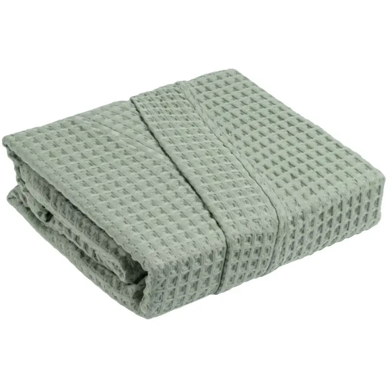 Халат вафельный женский Boho Kimono, зеленая мята, размер M (44-46)