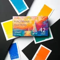 Пастель масляная 12цв ЗХК "Сонет" 10/69 круглая 70412967