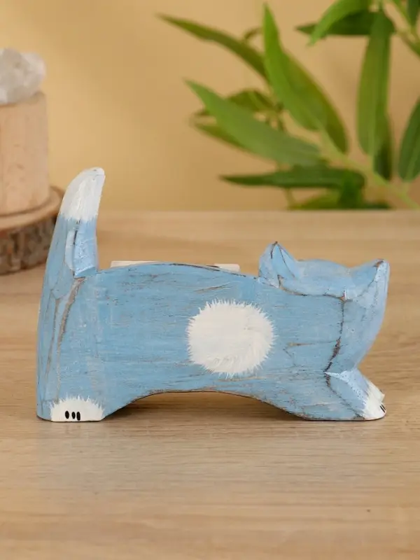 Календарь настольный «Кошка», 13×4×10 см, дерево