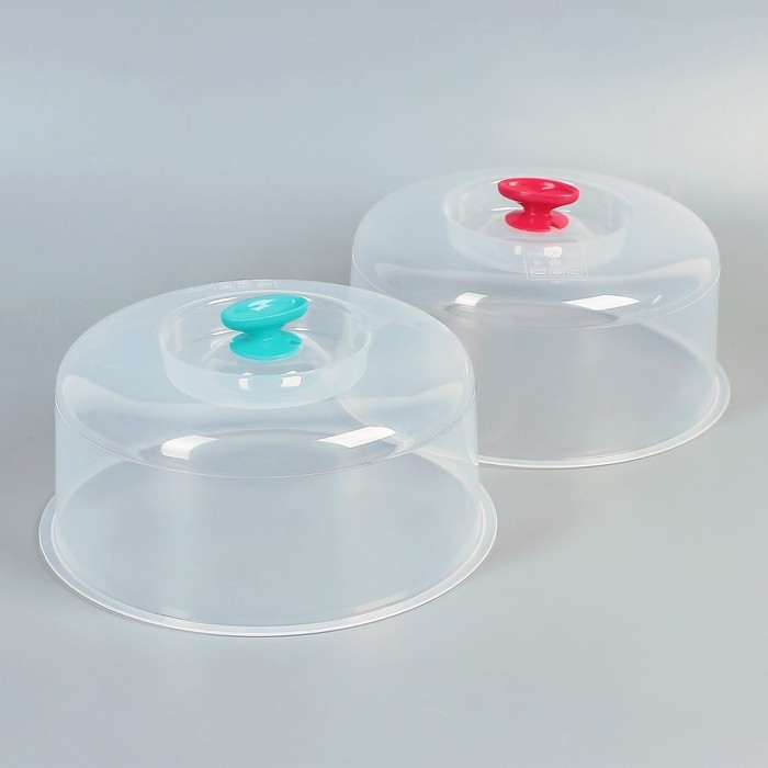 Крышка для СВЧ, d=25 см, цвет микс Крышка для СВЧ, d=25 см, цвет микс