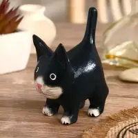 Сувенир дерево "Котик" 8х10х5 см Сувенир дерево "Котик" 8х10х5 см