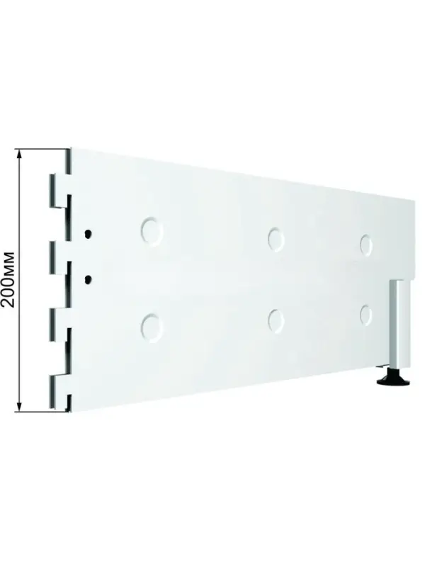 Опора для стеллажа, 52 см, белая