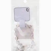 Браслет с подвесками &laquo;Сахарный. Мишка&raquo;, шар №10/8, d=6 см, розовый, синий в серебре