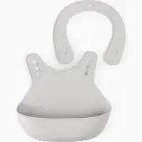 Нагрудник детский, серый