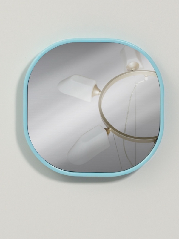 Зеркало карманное «Узор», с подставкой, 8 × 8 см, цвет МИКС