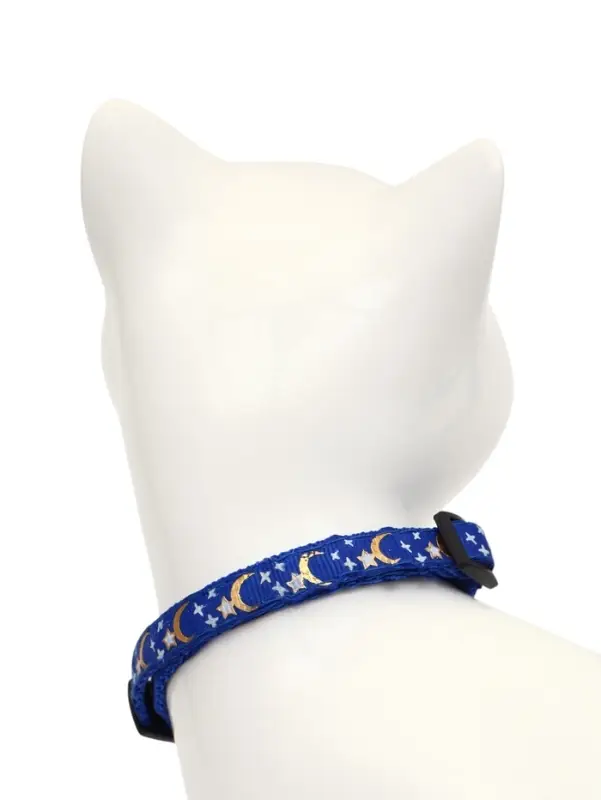 Набор ошейников для кошек &laquo;Пижон. Ночь&raquo;, 19-32&times;1 см, 2 шт.
