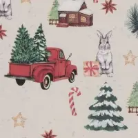 Бумага белый крафт &laquo;Волшебного Нового года!&raquo;, 1 лист, 70&times;100 см
