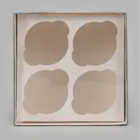 Коробка для капкейков &laquo;Золотой Новый год&raquo;, 16&times;16&times;7.5 см
