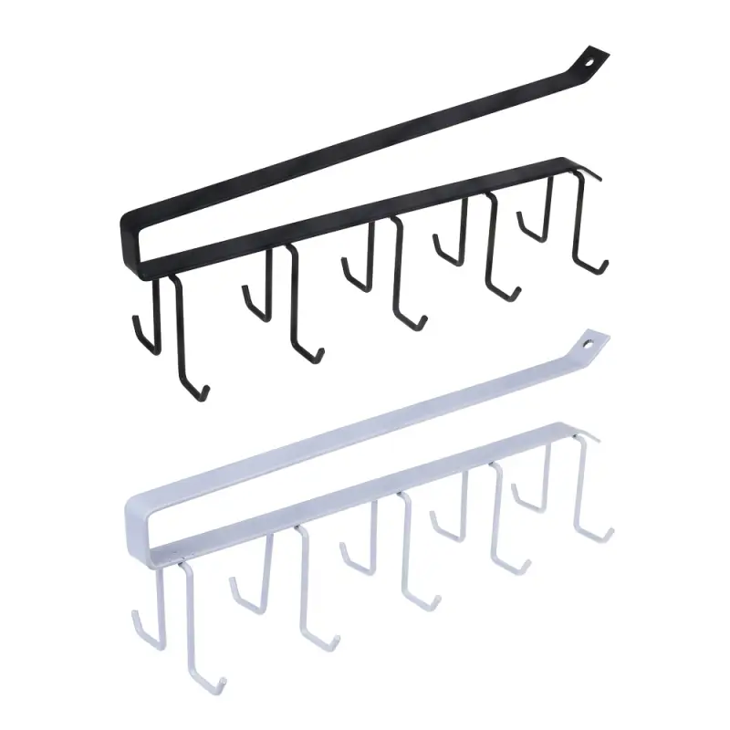 Вешалка подвесная на полку тм VETTA, 26х7см, 10 крючков, металл