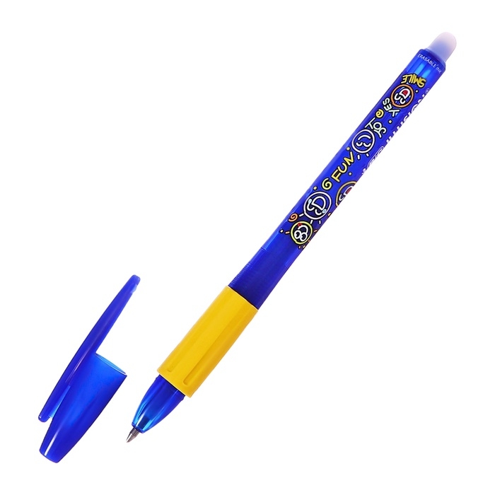 Ручка гелевая стираемая BIC Gelocity Illusion, узел 0.7 мм, чернила синие, цена за 1 шт Ручка гелевая стираемая BIC Gelocity Illusion, узел 0.7 мм, чернила синие, цена за 1 шт