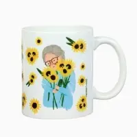 Кружка чайная керамическая &laquo;Кружка для бабушки&raquo;, 320 мл