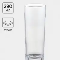 Стакан высокий Paşabah&ccedil;e Side, 290 мл, стекло, прозрачный