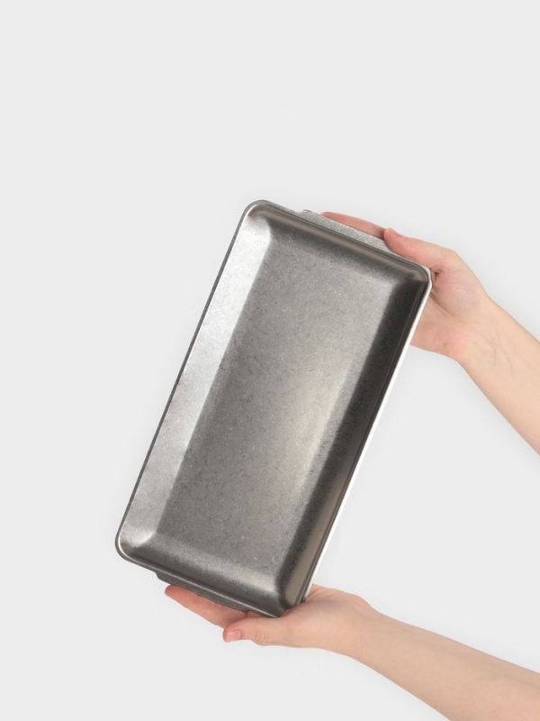 Тарелка прямоугольная 32х16х1,5см, 201 сталь Тарелка прямоугольная 32х16х1,5см, 201 сталь