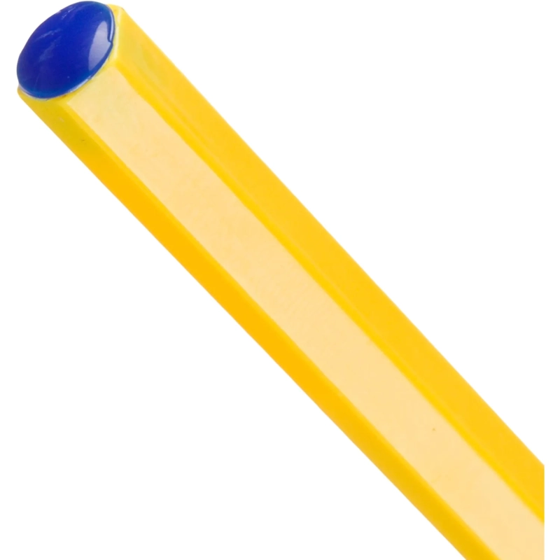 Ручка шариковая неавтомат., синий 0,7 мм,оранж корпус