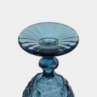 Бокалы для вина Magistro &laquo;Ла-Манш&raquo;, 250 мл, набор 2 шт., стекло, синие