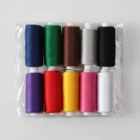 Нитки &laquo;Радуга&raquo;, 40/2, 300 м, набор 10 шт., разноцветные