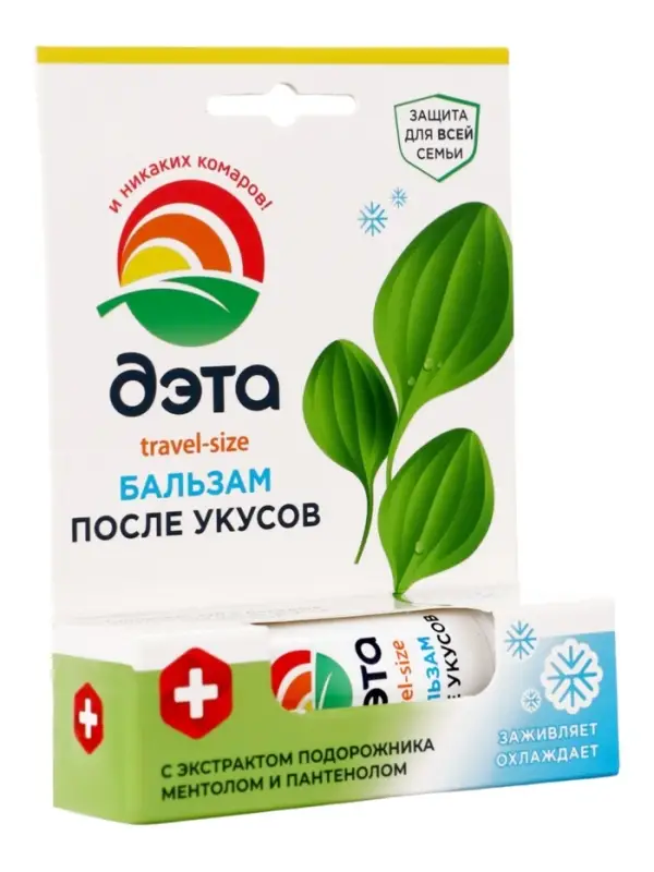 Бальзам-карандаш после укусов &laquo;ДЭТА&raquo;, travel-size, 4.2 г
