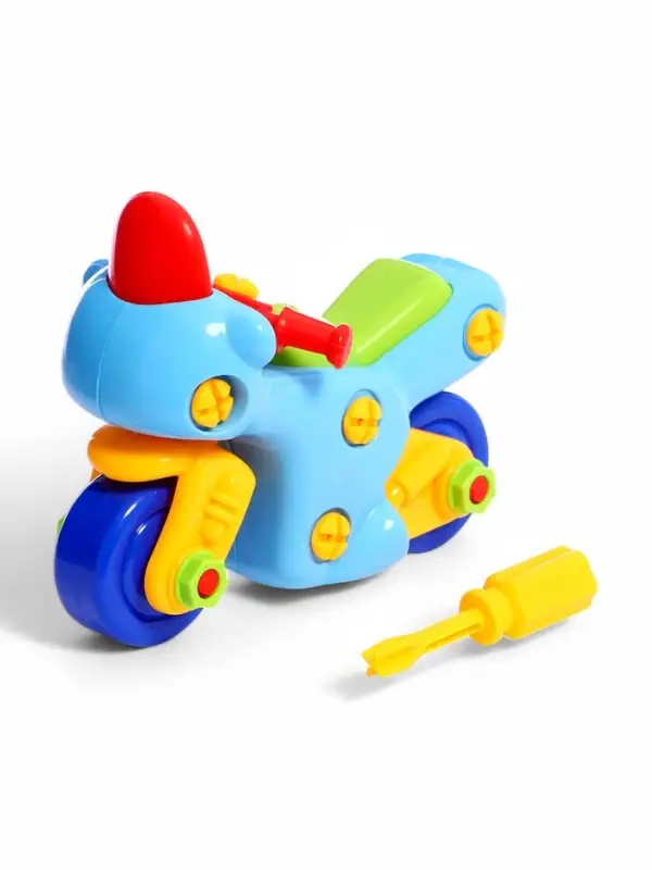 Конструктор для малышей &laquo;Мотоцикл&raquo;, 27 деталей