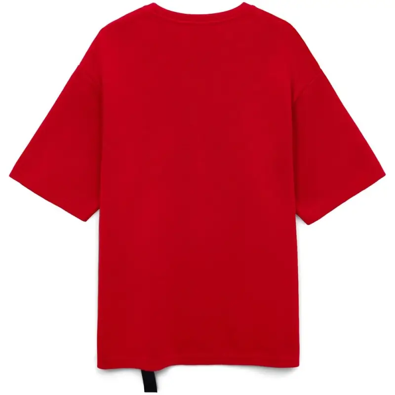 Джемпер с коротким рукавом Siluetti Volumica, красный, размер XS/S Джемпер с коротким рукавом Siluetti Volumica, красный, размер XS/S